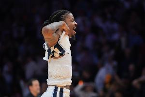 生龙活虎！莫兰特半场13中5拿到16分5板5助3断 首节独得12分