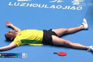 连胜王楚钦、林诗栋！巴西乒乓夺南美三大赛首冠，相当于足坛？？