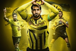 里程碑！埃姆雷-詹为多特出战200场比赛，贡献20球11助