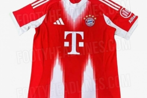 拜仁新赛季球衣谍照引球迷吐槽：丑得离谱，阿迪达斯真是灾难