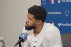 乔治：与恩比德的默契已经慢慢形成 期待下赛季两人同时在场