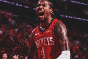 😤38分4板6助3断！火箭官方赢球海报封面人物：杰伦-格林