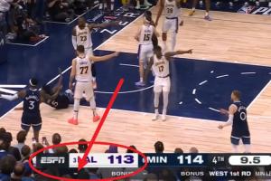 😣消失的暂停！湖人在森林狼挑战前拥有1个暂停&挑战后却没有了