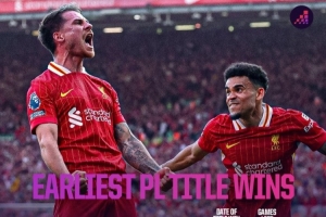 英超提前夺冠排行：19-20赛季利物浦7轮居首 本赛季红军并列第三