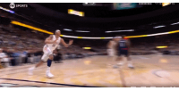 这冲击力！阿隆-戈登底线空切 篮下碾着哈登打成2+1