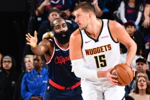 快船2-3落后&回主场！ESPN预测G6胜率：快船60.6% 掘金39.4%