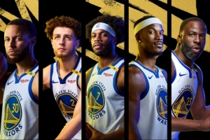 力争晋级！勇士G5首发：库里 波杰姆 巴特勒 追梦 希尔德