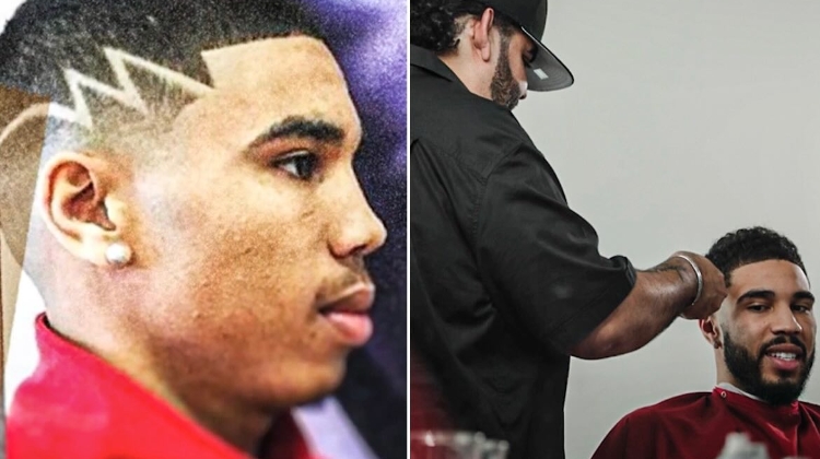 一人一匠！塔图姆从8年纪开始至今 都在同一个barber手下理发💈