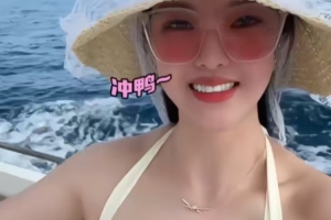 享受生活！张常宁晒视频寻找海豚：今天的好运是海豚给的！