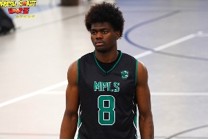 你爸妈是会取名的😂注意看 这位2027届内线新星名为King James