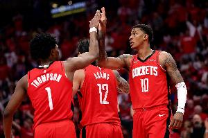 季孟年:火箭体型和运动能力都占据上风 越往后打他们优势越大