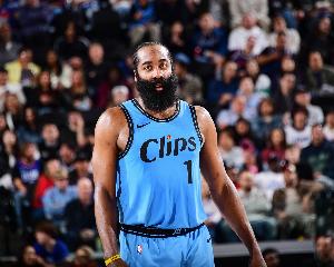 下半场零分！生涯至今 哈登已经有18次季后赛半场零分的表现