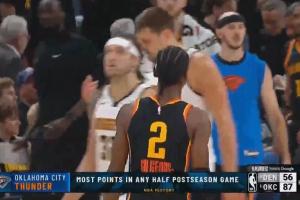 👻雷霆半场87分💀绿军全场90分💀昨天森林狼全场88分