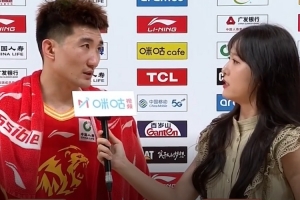 孙铭徽：上一场自己身体不适 本场比赛从开始到结束一直200%投入