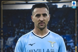 补时打进扳平进球，官方：贝西诺当选拉齐奥vs尤文全场最佳球员