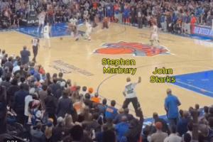 纽约魂燃烧🍿！马布里场边“执教” 成功后踏入场内激情庆祝！