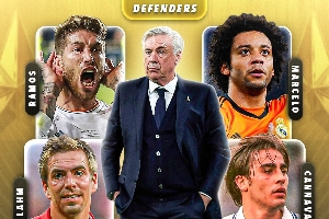 传奇教头🫡安切洛蒂执教过的传奇球员：大罗&C罗&小罗领衔🌟