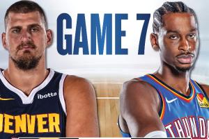 你会熬夜吗😍？雷霆VS掘金G7时间5月19日凌晨03:30 你支持谁？