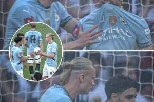 ESPN：马尔穆什点球不进，哈兰德第一时间送上安慰鼓励