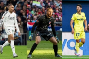 姆巴佩、奥布拉克等分别以赢得皮奇奇奖、萨莫拉奖和萨拉奖为目标