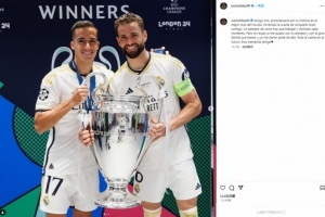 纳乔告别巴斯克斯：祝你在未来一切顺利，你是个很棒的朋友