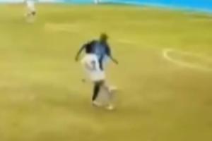 杀人足球😱全运会球员将对手踢骨折 染红+停赛6场+限期离开赛区