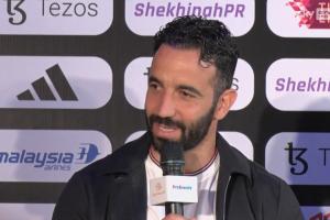 今晚战东盟全明星！阿莫林：埃登-海文每次登场就像一线队球员