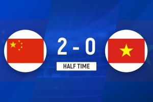 半场-邝兆镭助攻梁仕宇破门万项建功 国少队暂2-0越南U16