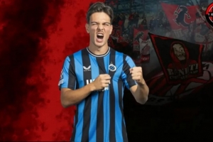 德天空：多特关注布鲁日22岁中场贾沙里，球员当选本赛季比甲最佳