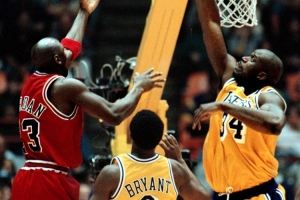 霍里谈历史首发5人组：科比、乔丹、皮蓬、奥拉朱旺、奥尼尔