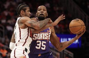 杜兰特团队将在未来几周确定去向 太阳试图与火箭交易回收选秀权