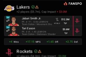 谁赚了😝？交易模拟：小贾&伊森与克内克特&克莱伯互换东家