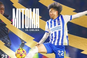 停球、内切、终结，三笘薰对切尔西破门当选布莱顿赛季最佳时刻