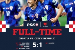 两战狂轰12球！39岁莫德里奇传射，克罗地亚5-1捷克连场大胜