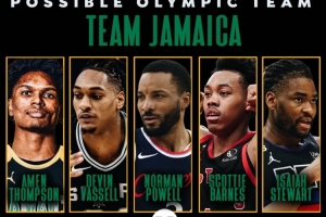 牙买加男篮全NBA阵容啥水平？鲍科比&斯科巴领衔 汤普森铁闸兄弟