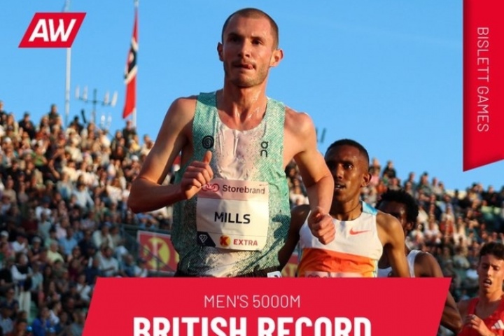 提升6秒多，前英格兰国脚的儿子创造了英国男子5000米新纪录