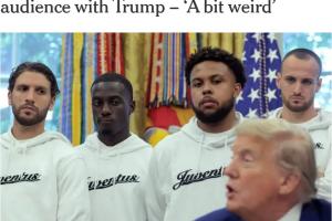 维阿：去白宫感觉有点奇怪，特朗普聊伊朗局势时我只想专心踢球