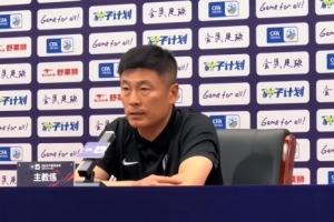 李国旭：希望队员在比赛中表现得更勇敢，在梭鱼湾拿下比赛