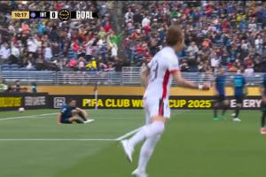 国米先丢球！渡边凌磨破门，国米第11分钟落后