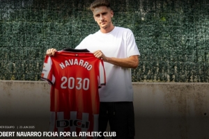 尼科替身？毕巴官方：马洛卡23岁边锋纳瓦罗加盟球队 赛季25场1球