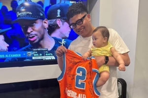 新科FMVP的影响力😮加拿大夫妇用亚历山大的名字给孩子取名