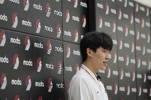 媒体人：杨瀚森在发布会结束后进行了力量训练 下周随队备战夏联