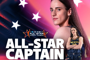 129万票！克拉克连续两年当选WNBA全明星票王 得票数再创历史新高