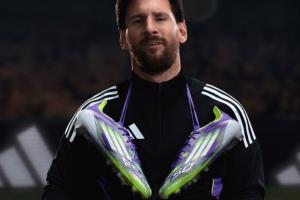 致敬梅西！阿迪发布全新“霓虹流光”配色系列F50战靴