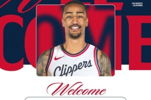 快船总裁：科林斯的防守会达到我们的水准 我们会推动他进步