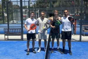 老友重逢！皇马新援怀森度假晒照：与伊尔迪兹网球双打对决