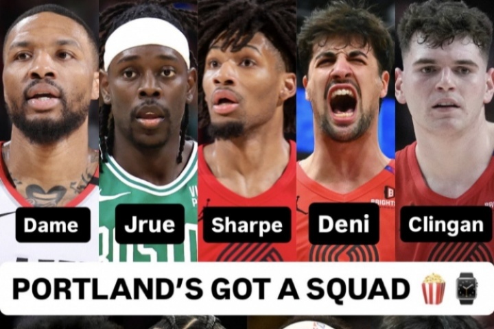 🔥这阵容什么水平？新的开拓者主力轮换阵容一览