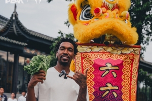 小吧现场直击😊蒙克中国行day1🎬品茶 练习咏春 感受舞狮文化