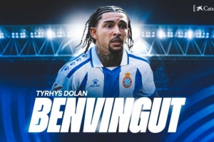 官方：西班牙人签下23岁布莱克本边锋多兰，双方签约至2028年