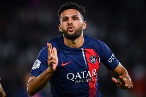 米体记者：米兰有意巴黎前锋贡萨洛-拉莫斯，评估租借方案